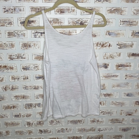 UGA “Glory Glory to ole Georgia” White Sleeveless Tank Tee - Picture 3 of 3